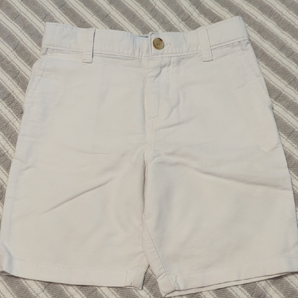 Class Club White Flat Front Shorts, Size 7 Boys, NWOT